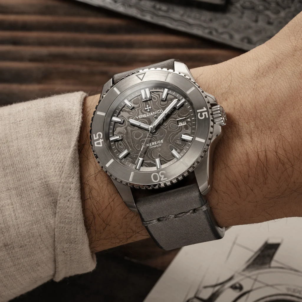 Zegarek męski Venezianico Nereide 42 Damasco - 4521565