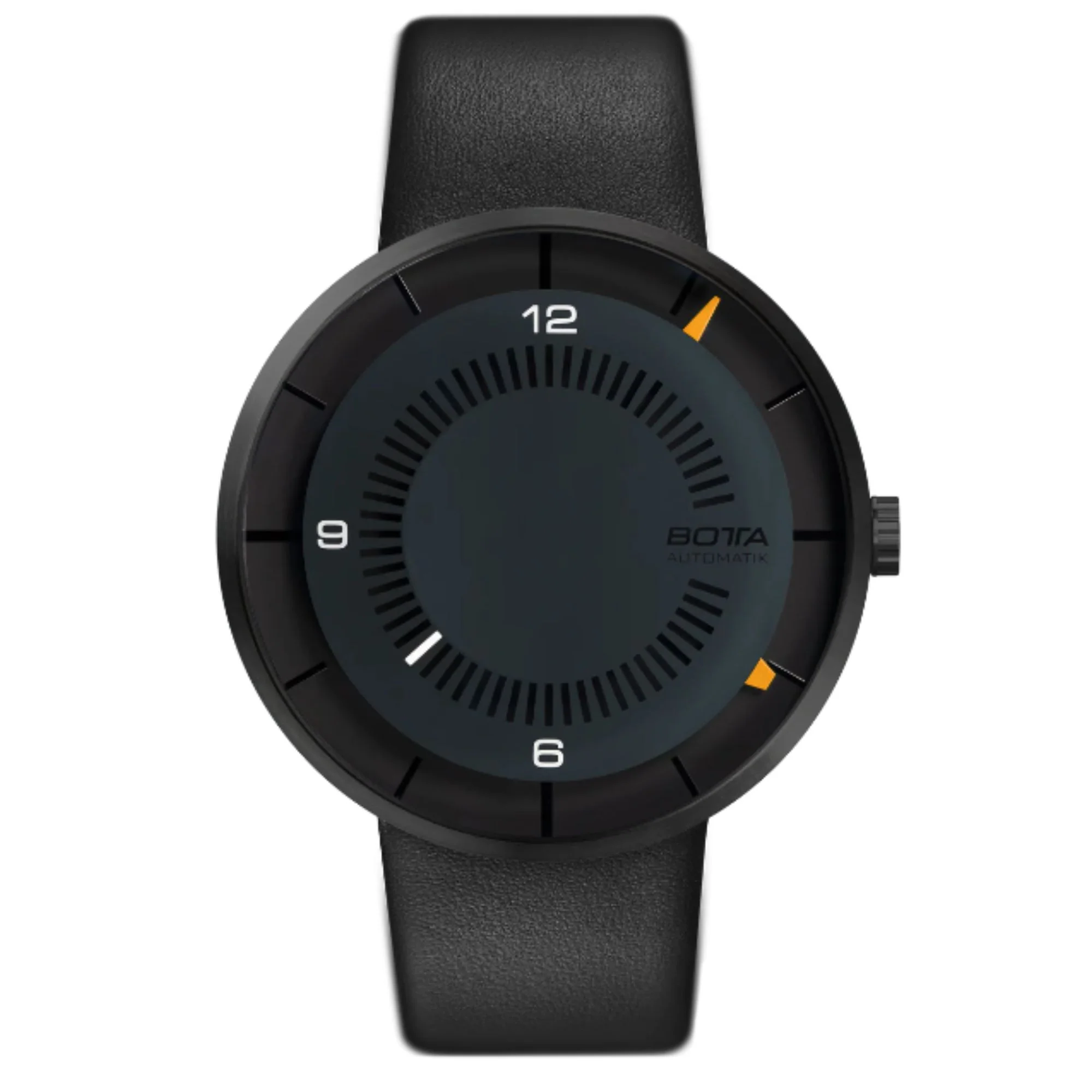 Zegarek BOTTA Design CLAVIUS Automatic Black-Orange PVD