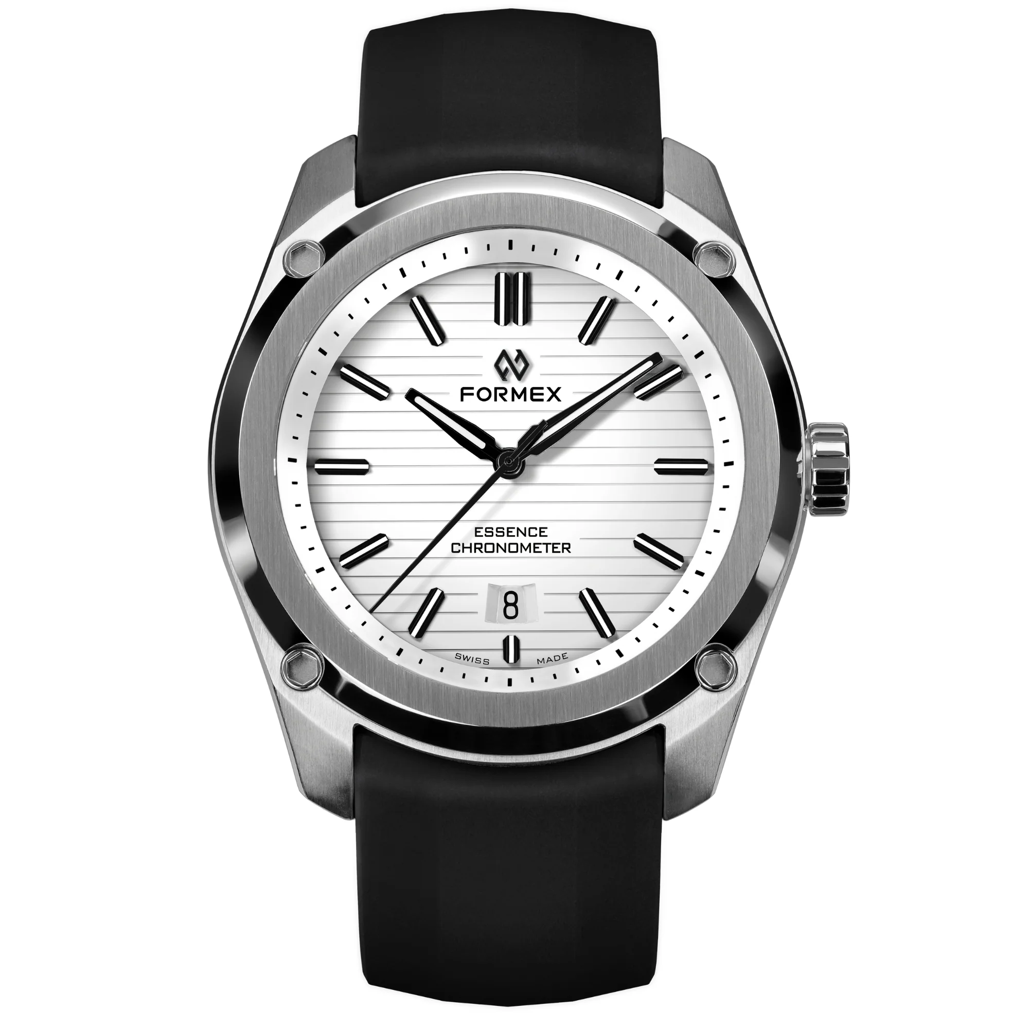 Zegarek FORMEX Essence 43 White COSC - 0330.1.6311.711