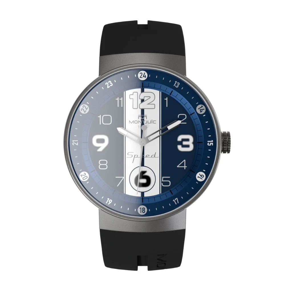 Zegarek Montjuïc Speed Special Blue White GT SS - MJ1.1004.S