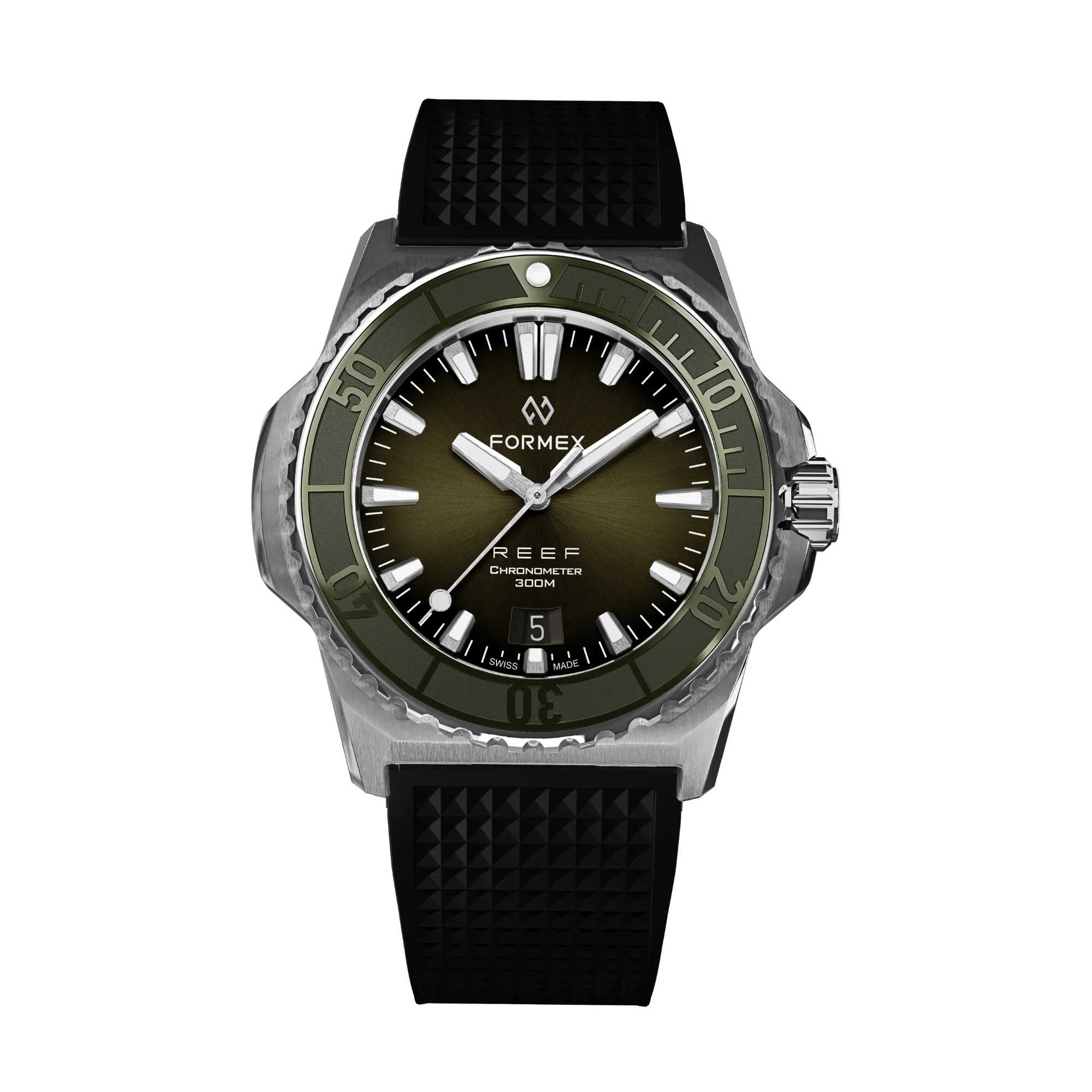Zegarek FORMEX Reef Green 39,5 COSC - 2201.1.6300.910