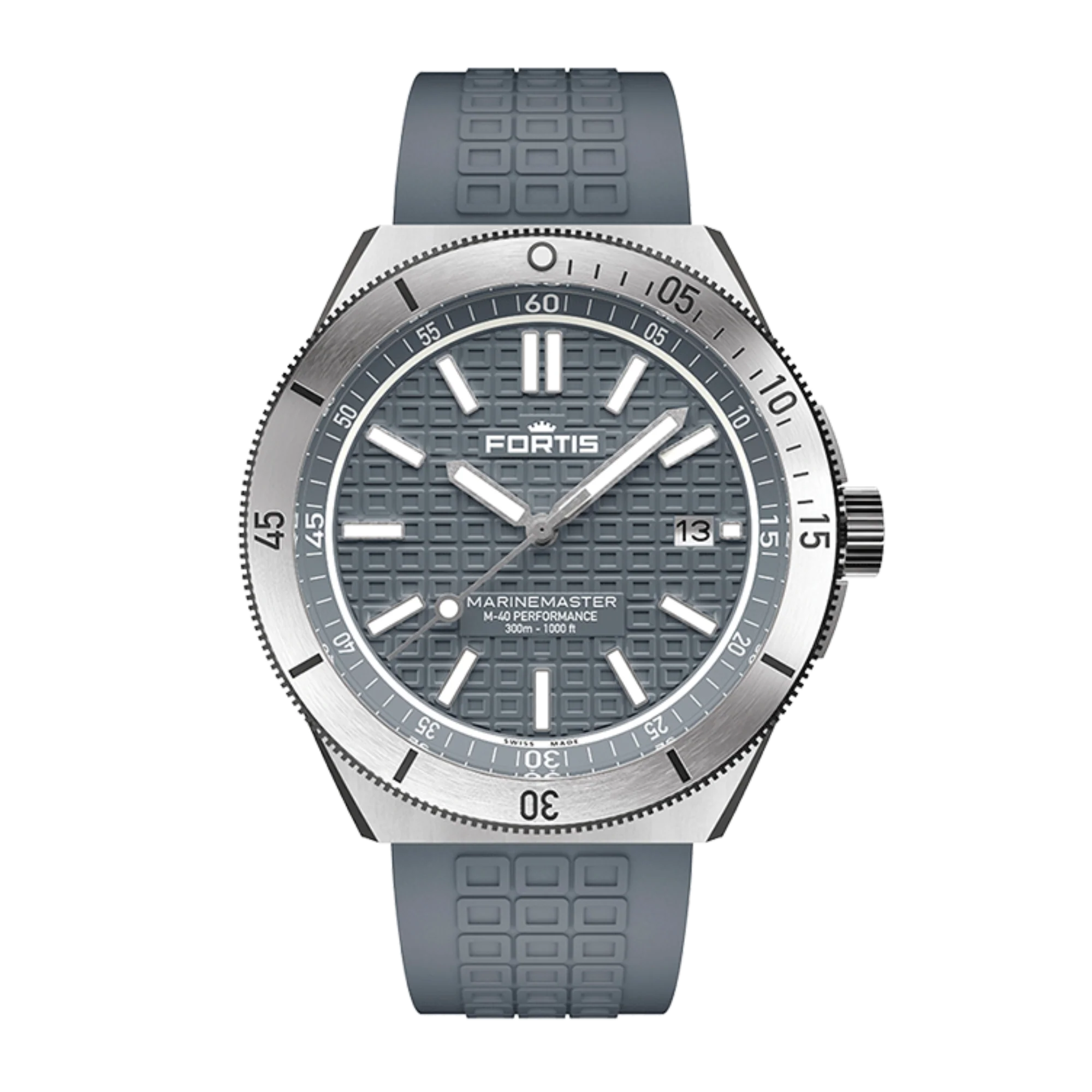 Zegarek Fortis Marinemaster M-40 Rockstone Grey - 8120005