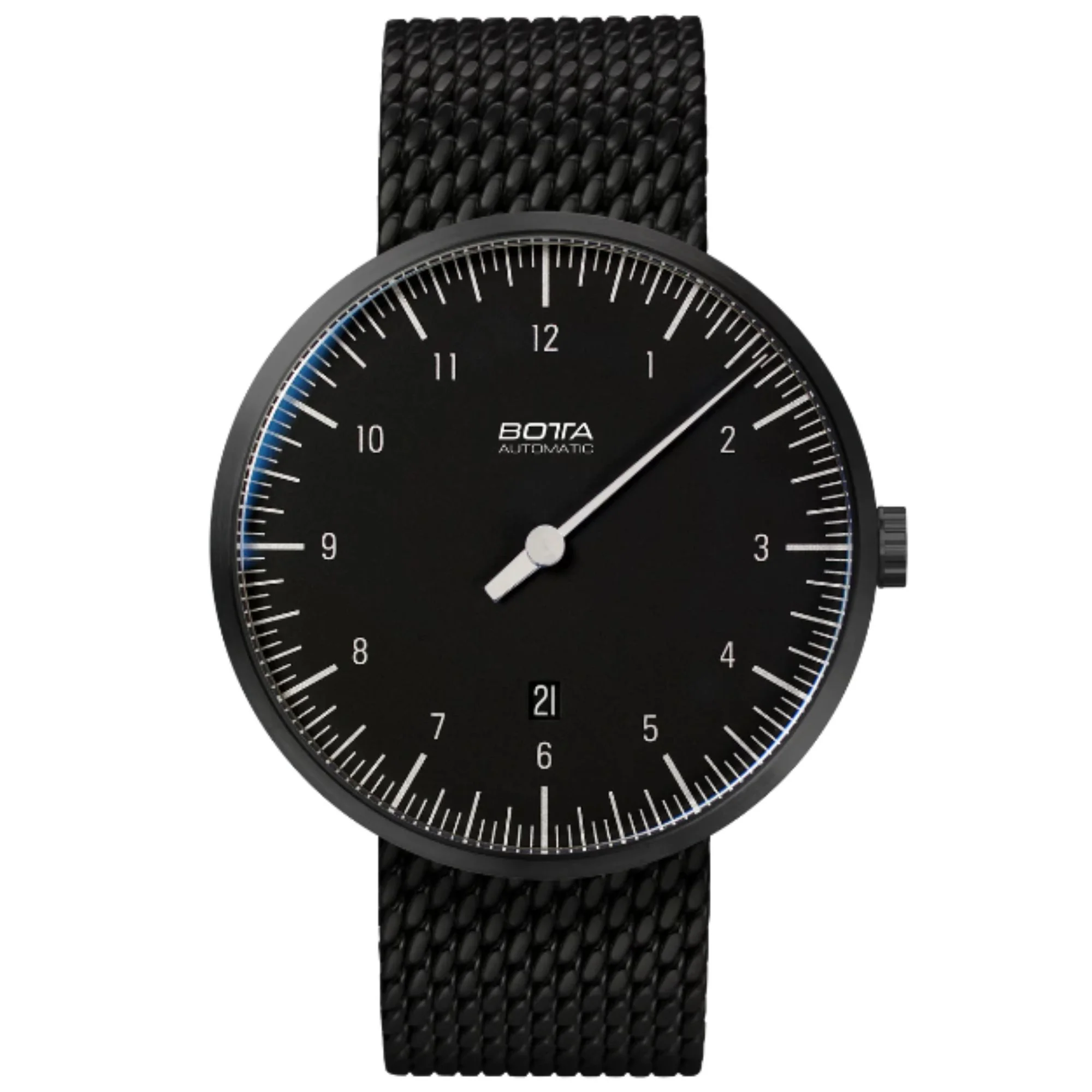 Zegarek BOTTA Design UNO Automatic Black 44 mm PVD