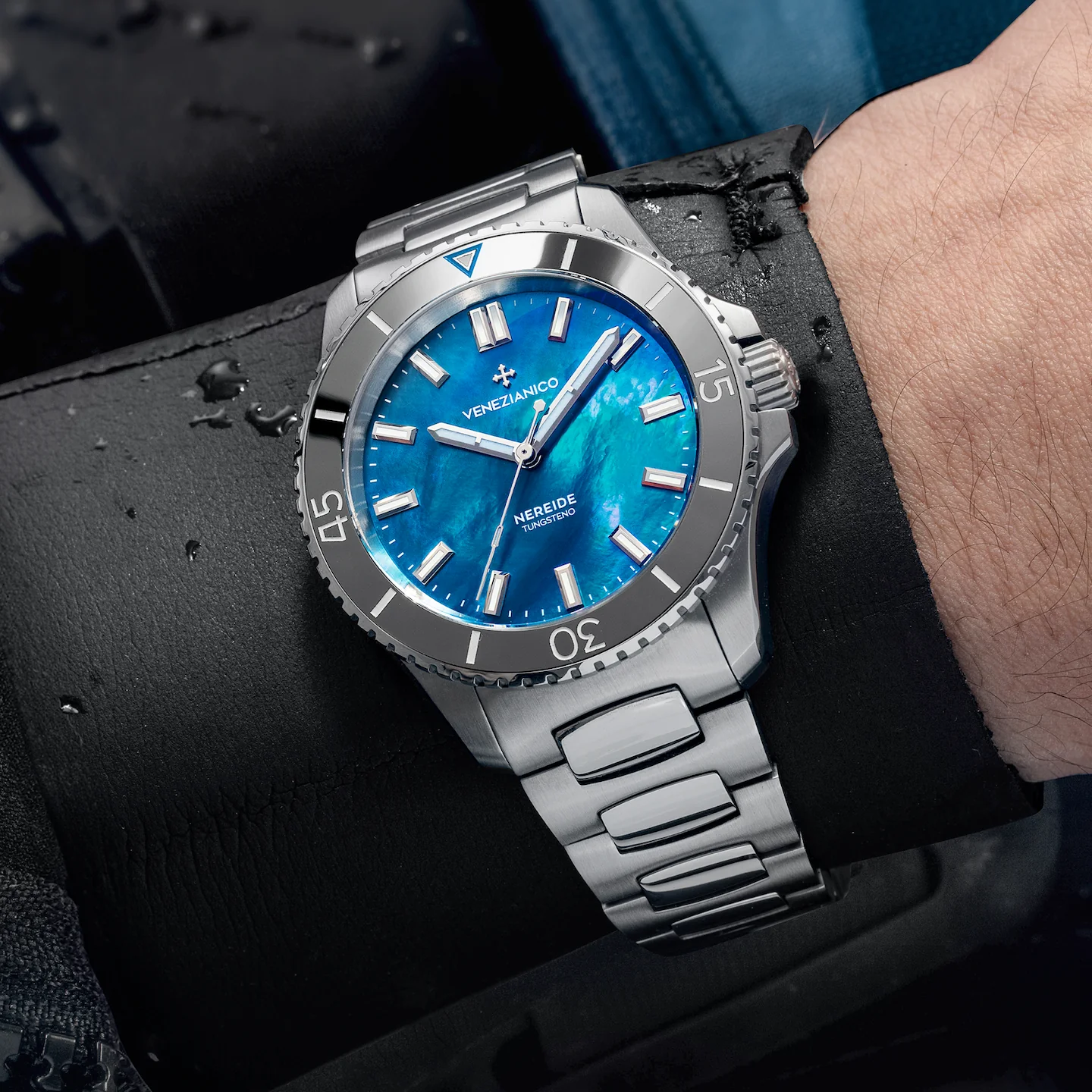 Zegarek męski Venezianico Nereide Tungsteno 39 - 3121541C