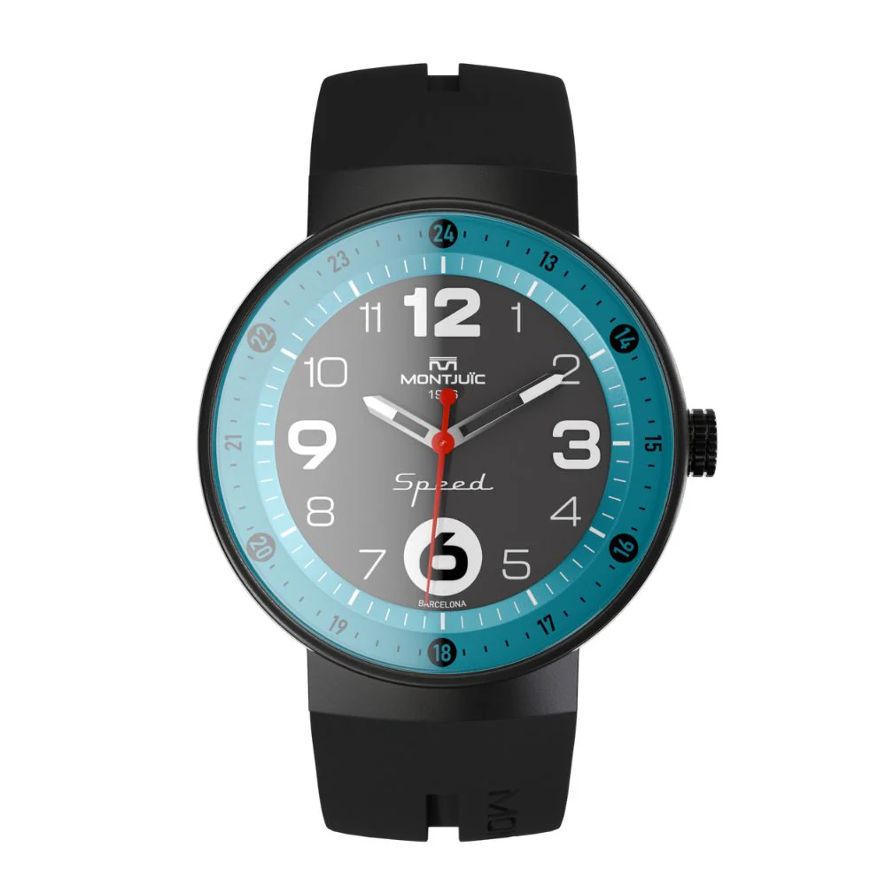 Zegarek Montjuïc Speed Black Brackley - MJ1.1611.B