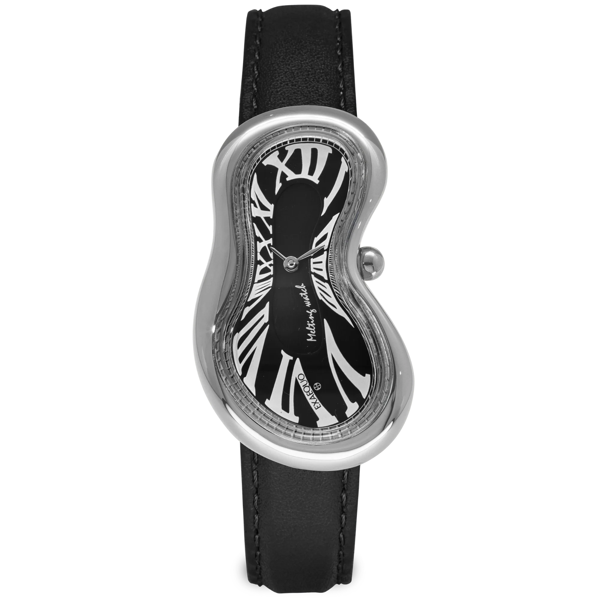 Zegarek Exaequo Melting Watch Silver Black - EX0001.0001