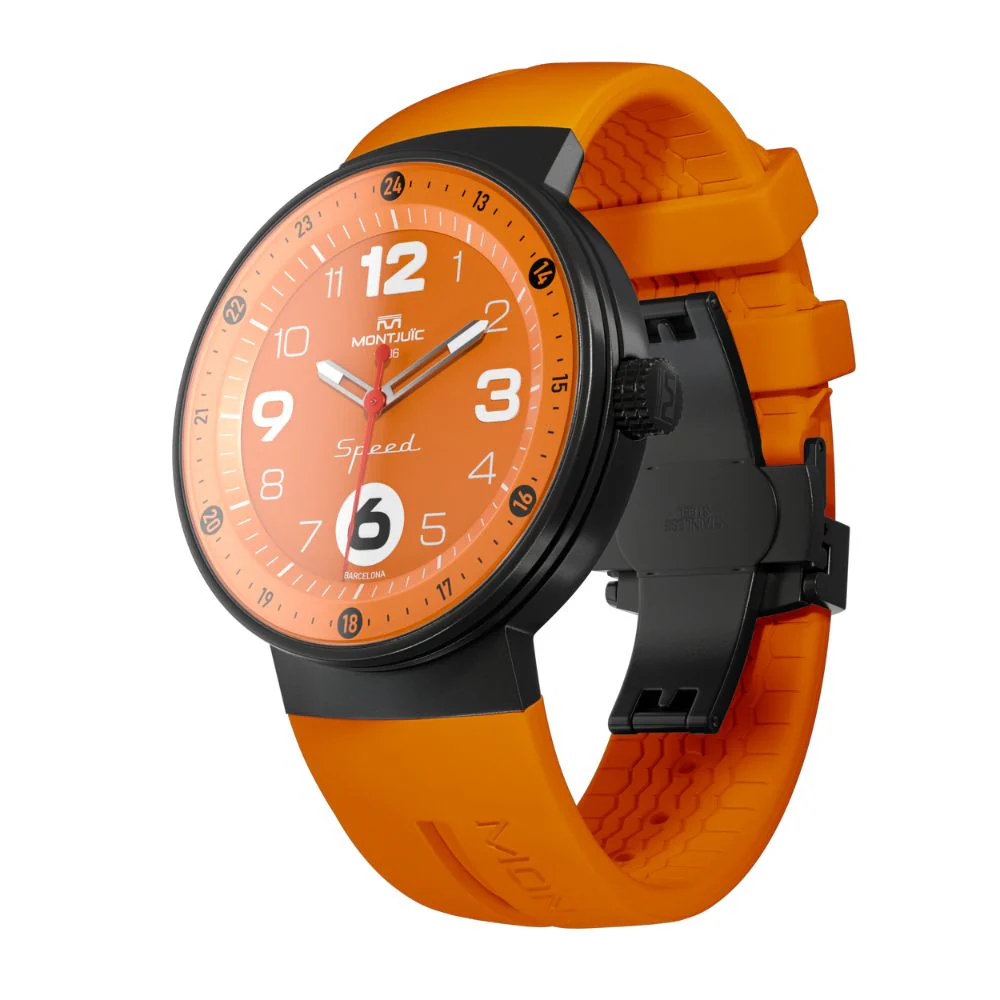 Zegarek Montjuïc Speed Orange Woking - MJ1.1712.B