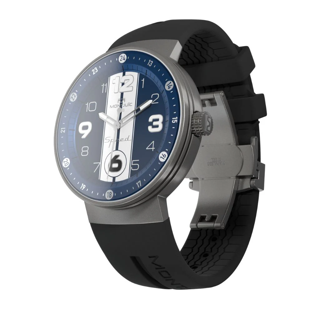 Zegarek Montjuïc Speed Special Blue White GT SS - MJ1.1004.S