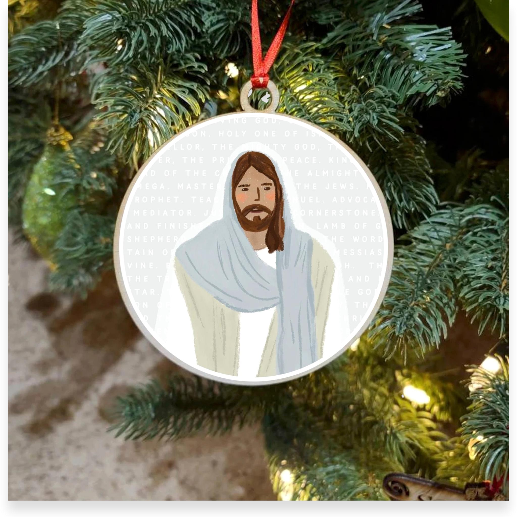 Jesus Inspirational Sticker, Names of Christ