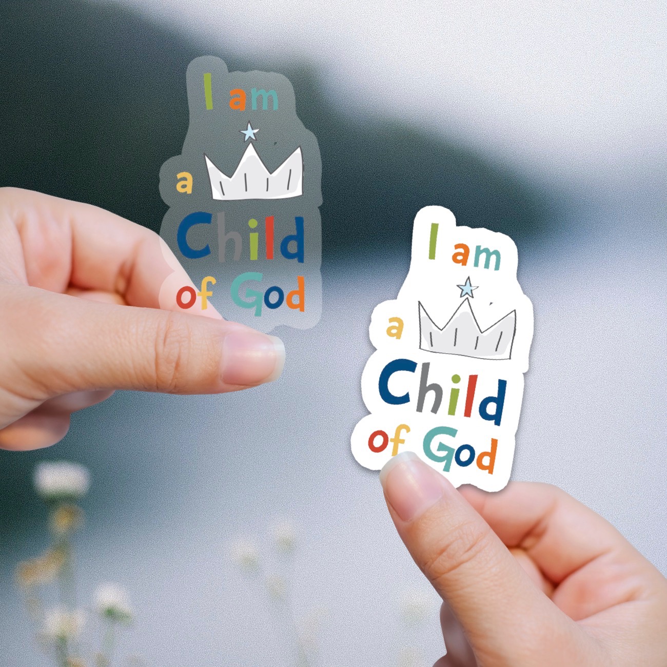 Child Of God Vinyl Sticker