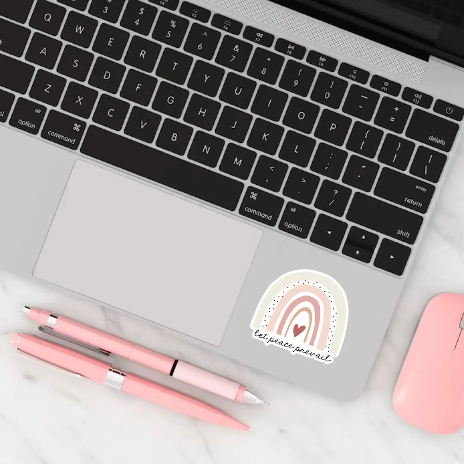 Let Peace Prevail Inspirational Vinyl Sticker