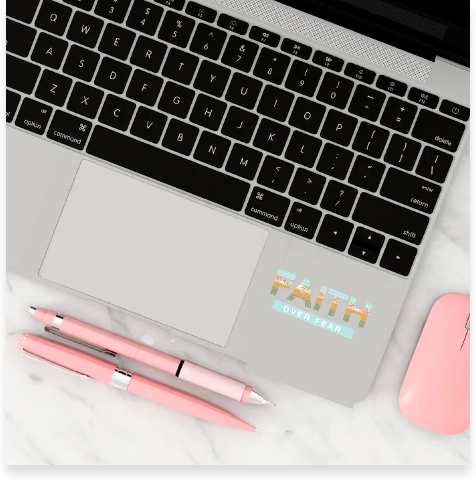 Faith Over Fear Inspirational Vinyl Sticker