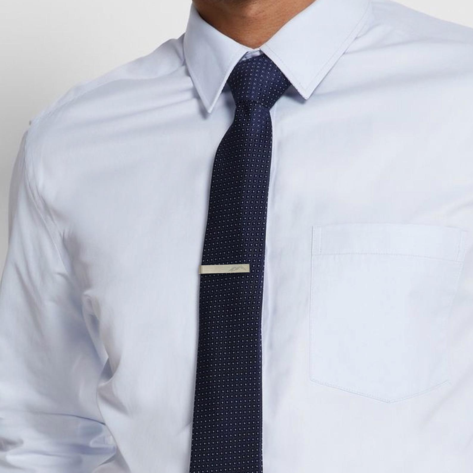 Mountain Tie Bar, Inspirational Graduation Gift