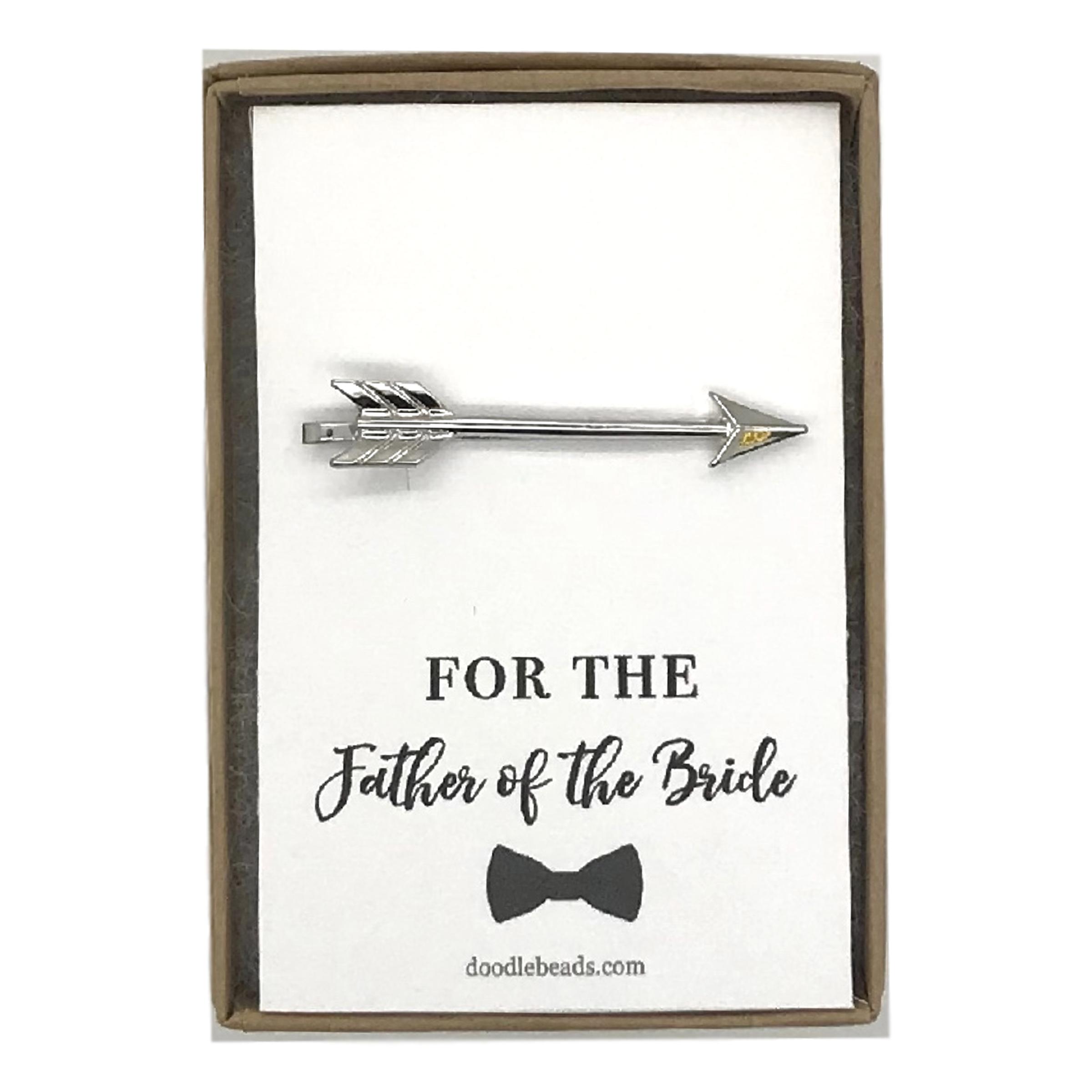 Arrow Tie Bar,Father of the Bride