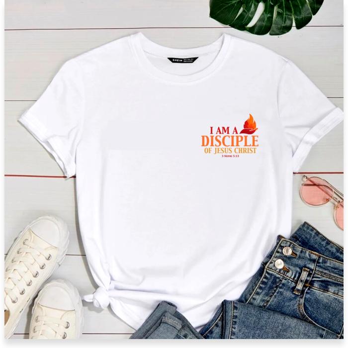 2024 I am a Disciple of Jesus Christ Svg, Png, Eps, LDS Youth Theme Hoodies, Sweatshirt, T-shirt Sublimation, Girls Camp Tee’s