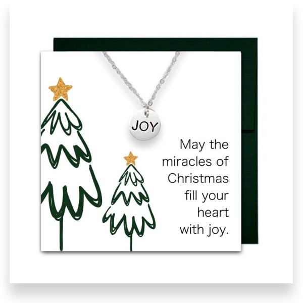 Miracles of Christmas Joy Necklace With Gift Card
