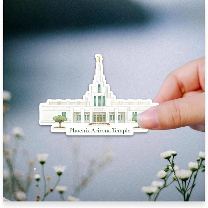 Phoenix Arizona LDS Temple Sticker