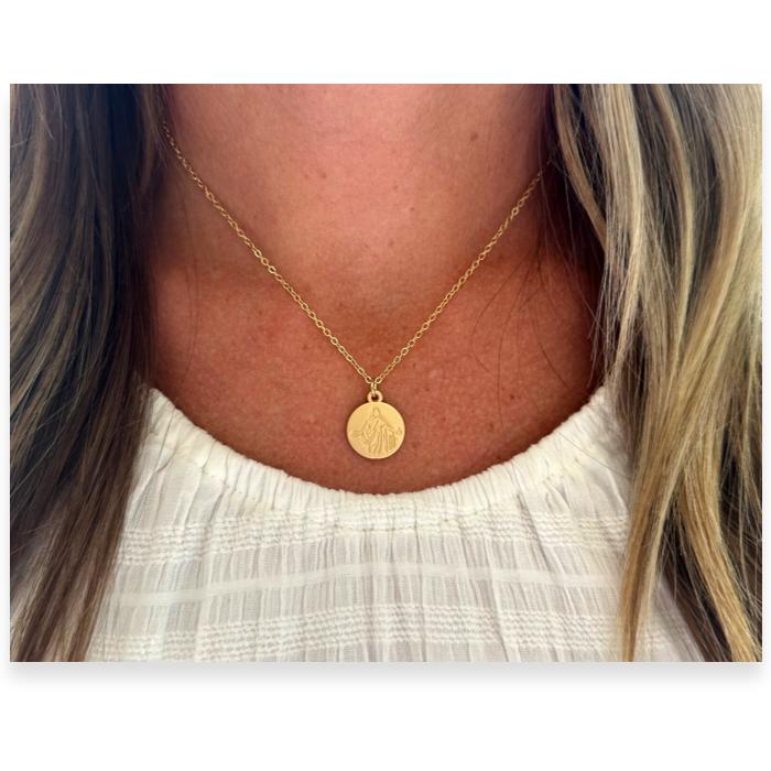 I am a Disciple of Jesus Christ Necklace, Christus Pendant, 2024 Youth Theme