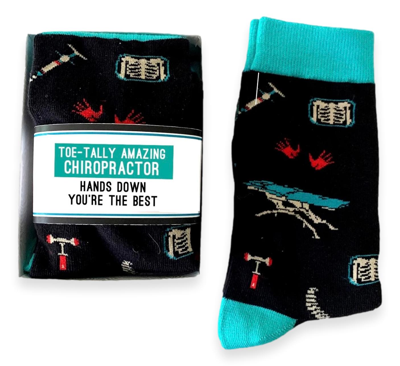 Chiropractor Socks, Saving The World