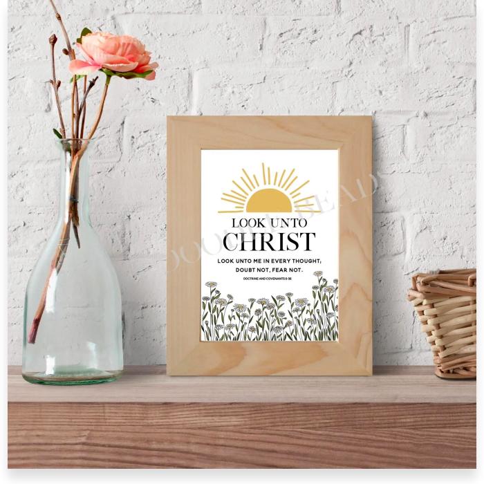 Look Unto Christ Digital Download, Sun, 2025 LDS Youth Theme