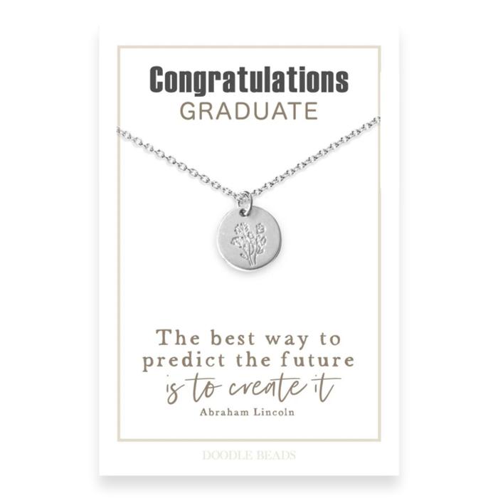 Congratulations Graduate Wildflower Necklace
