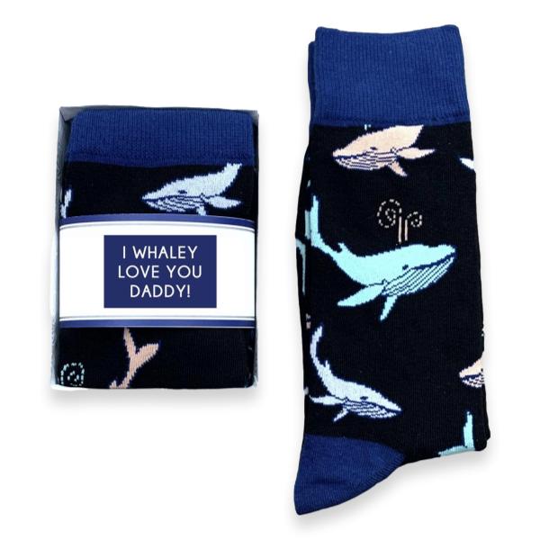 Father’s Day Socks, I Whaley Love You!