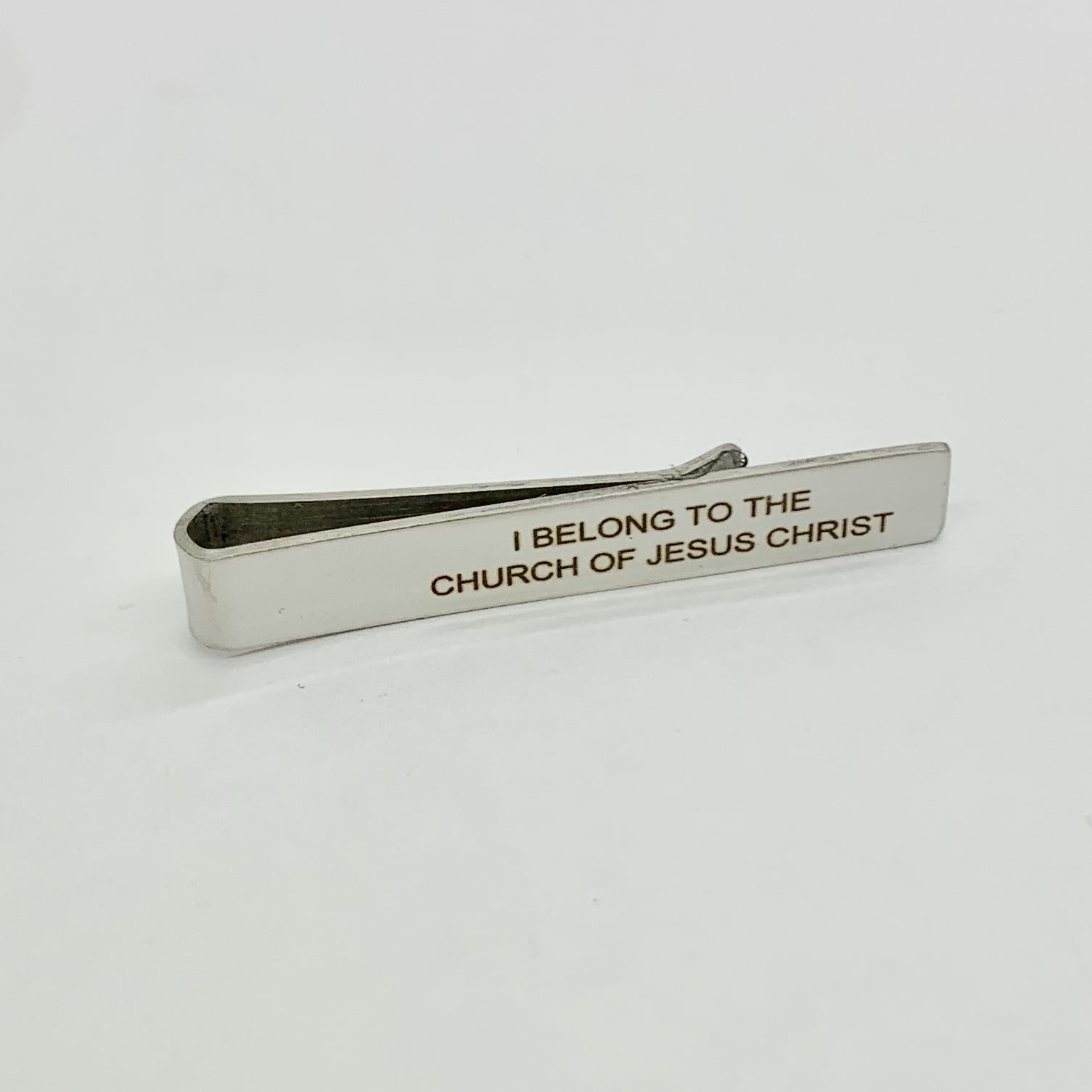 Baptism Greeting Card with “I Belong to the Church of Jesus Christ�?Tie Bar