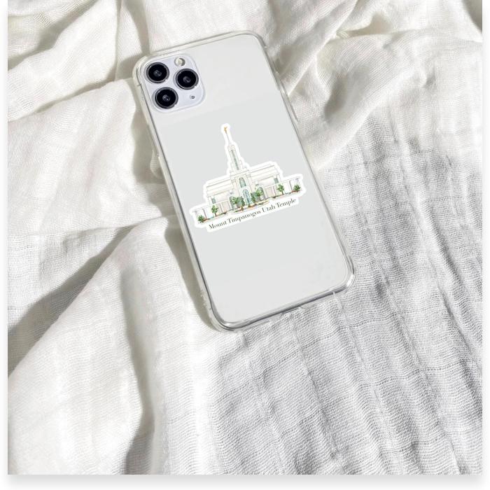 Mount Timpanogos LDS Temple Sticker