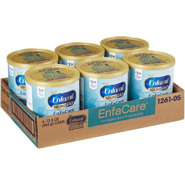 Enfamil Enfacare Neuro Pro Infant Formula, Milk-Based Powder with Iron - 13.6 oz