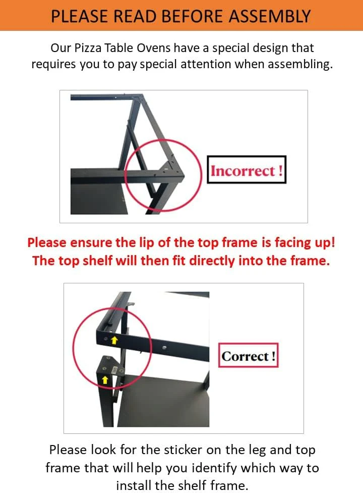 Three-Shelf Heavy Duty Rolling Outdoor Pizza Oven Table, 24
