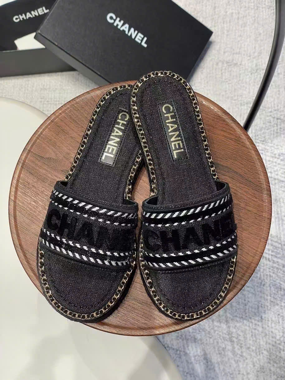(1:1 replica) Chanel Slipper Women s Slide