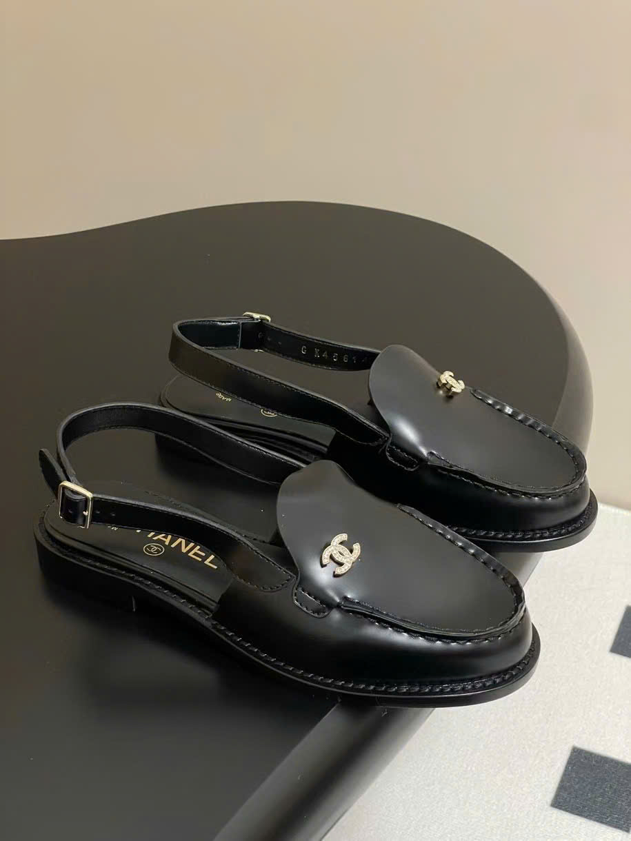(1:1 replica) Chanel Slingback Flat Women s Shoes