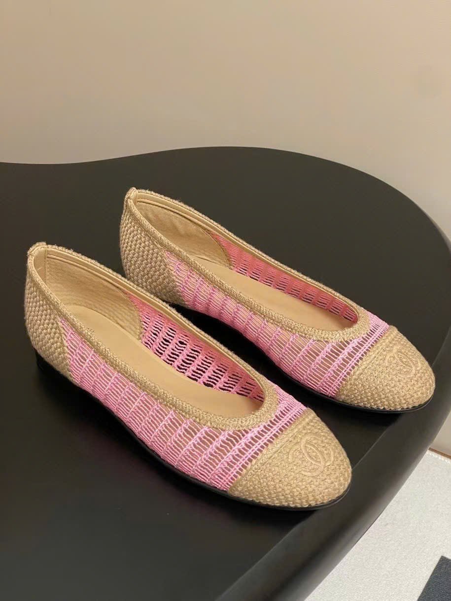 (1:1 replica) Chanel C-Logo Summer Shoes 2025