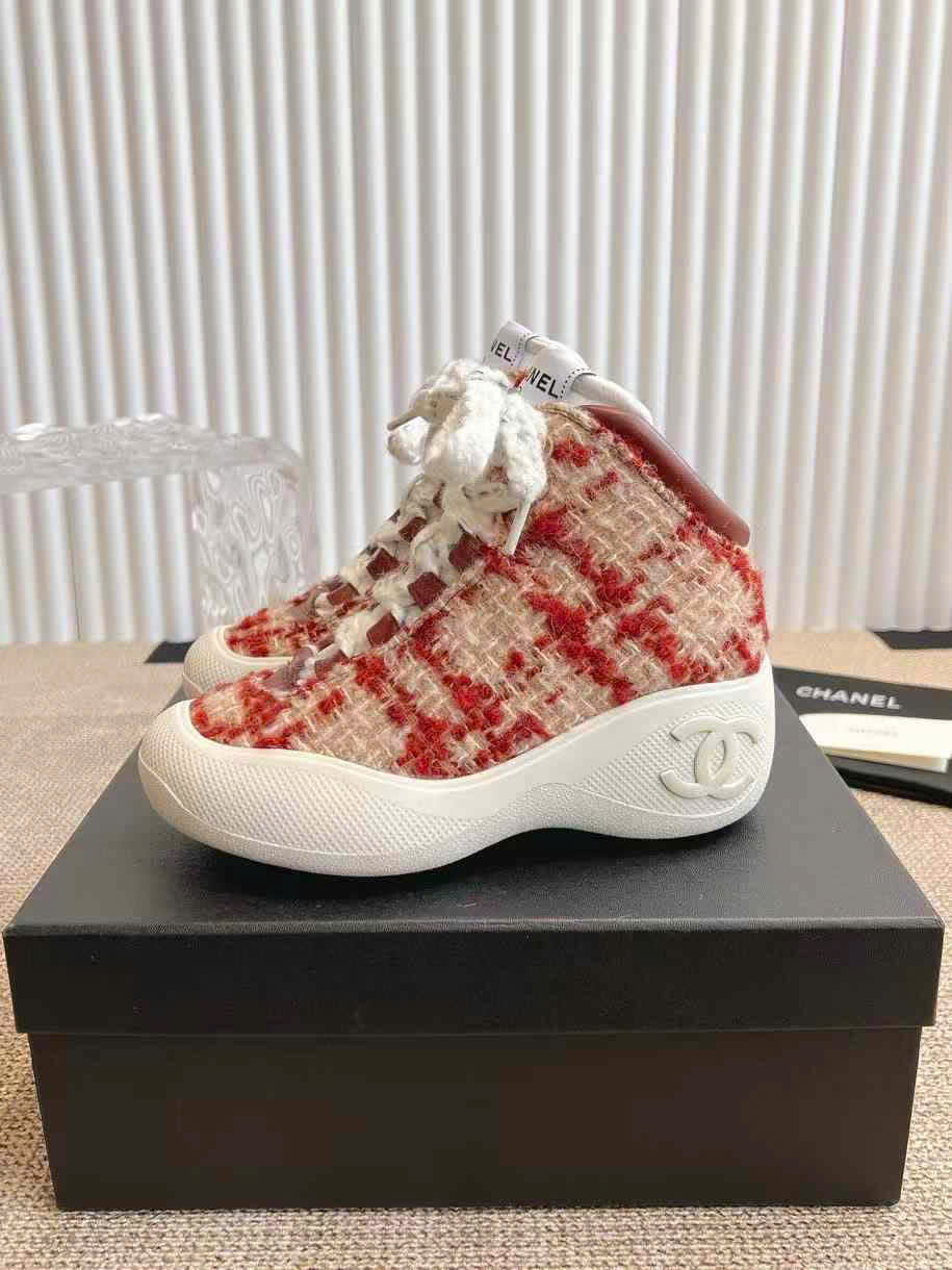(1:1 replica) Chanel Sneakers C Logo Women s Shoes