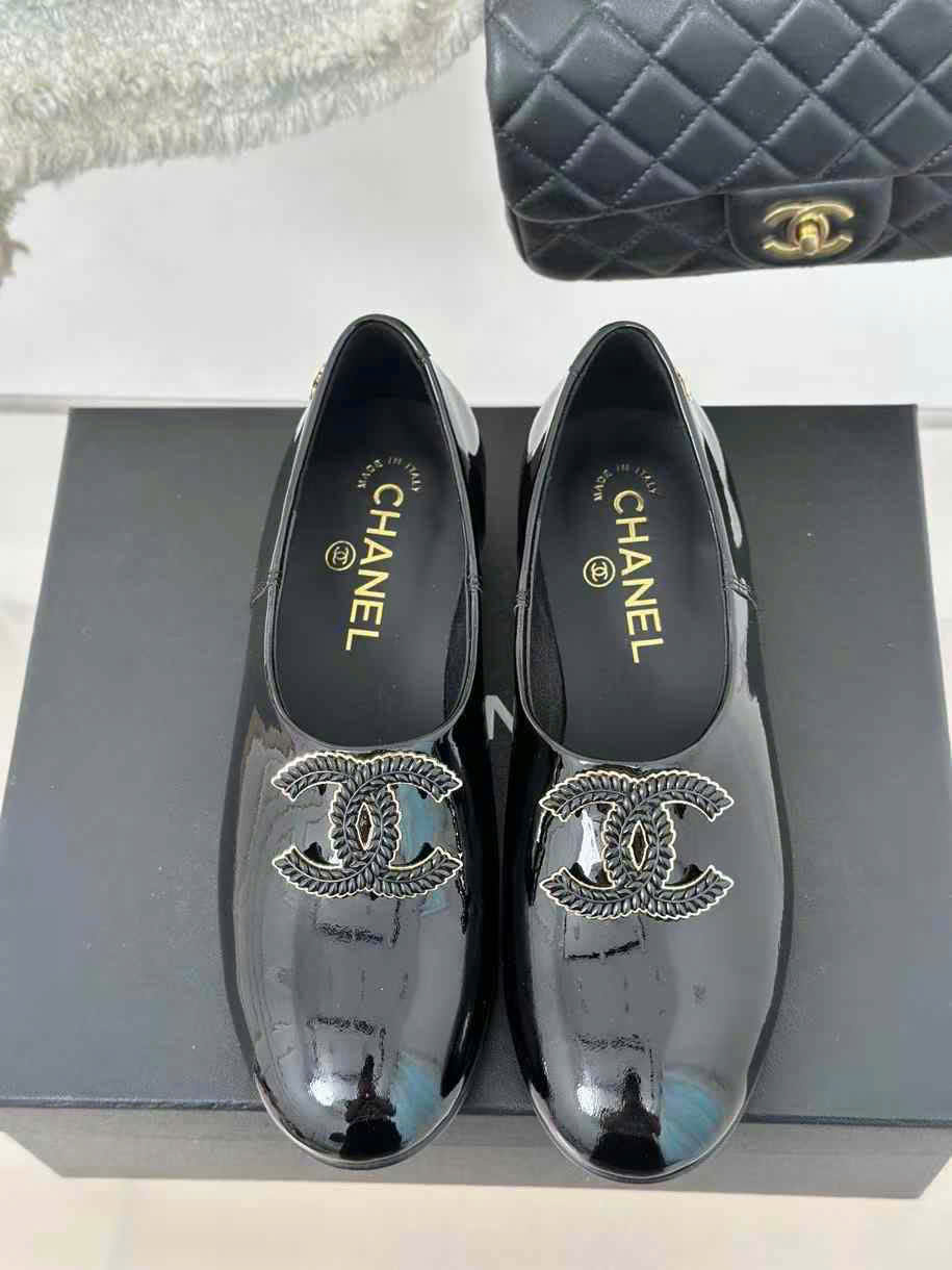 (1:1 replica) Chanel Leather Women s Shoes