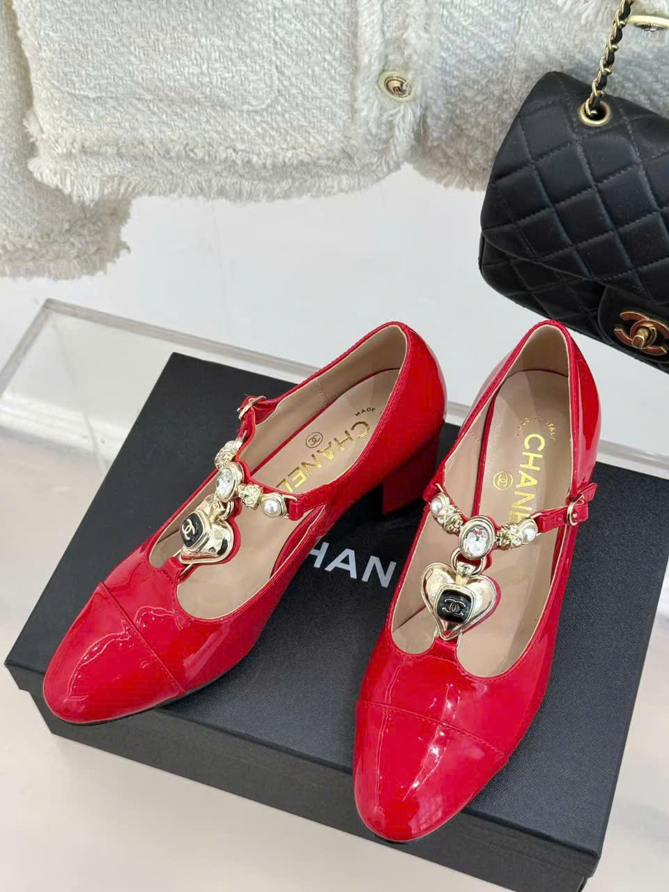 (1:1 replica) Chanel Marry Jane Vinatges Shoes