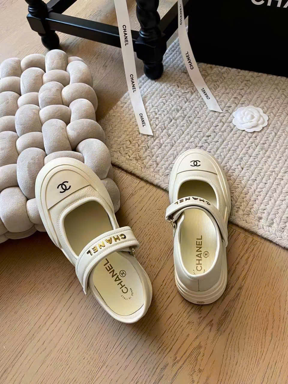 (1:1 replica) Chanel TPU C Logo Women Shoes