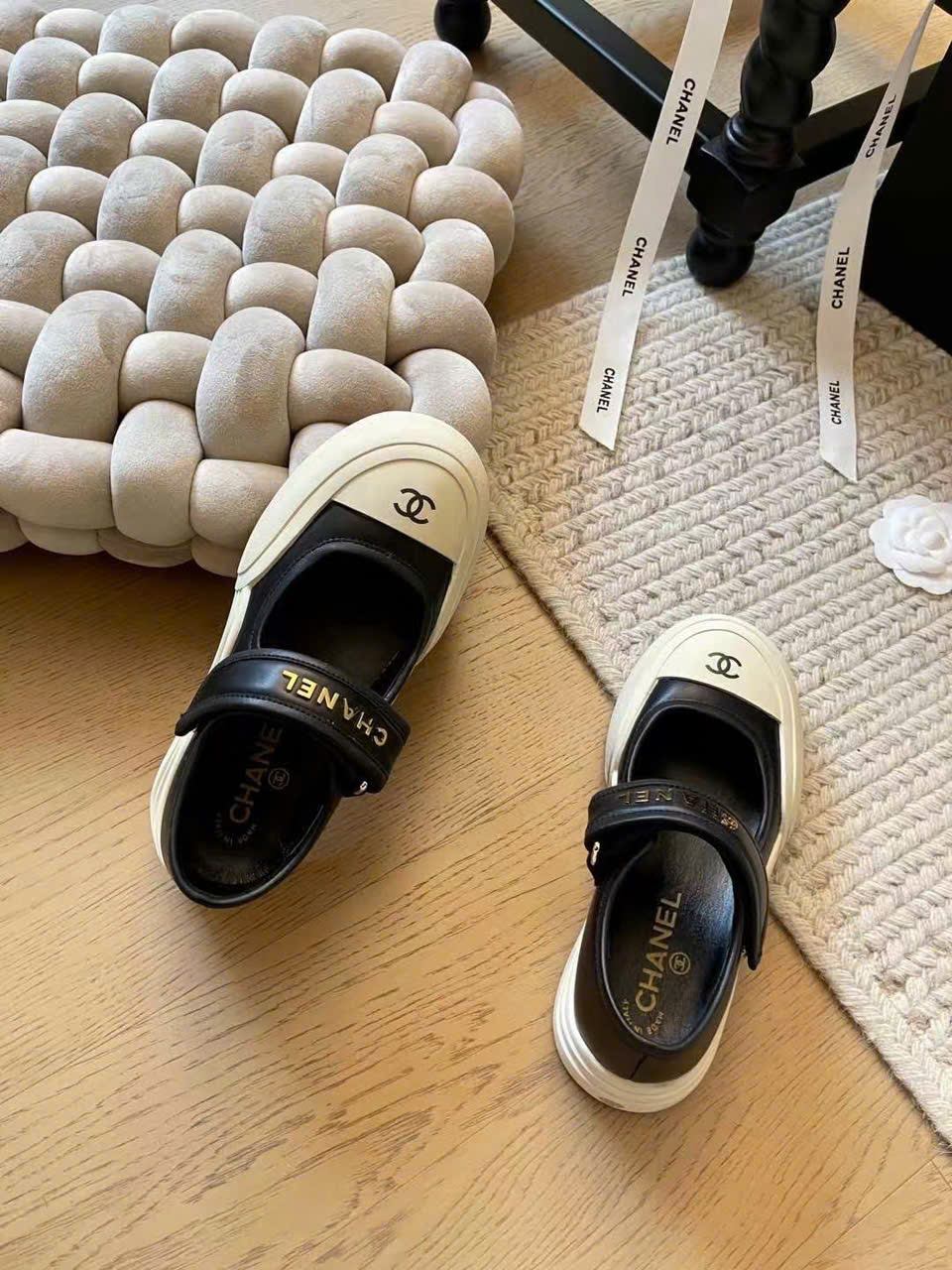 (1:1 replica) Chanel TPU C Logo Women Shoes