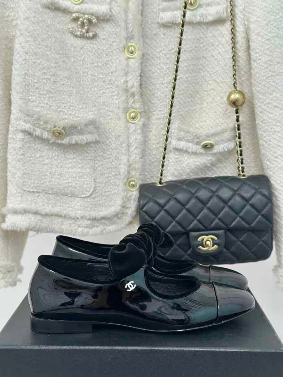 (1:1 replica) Chanel Leather Pumps Shoes