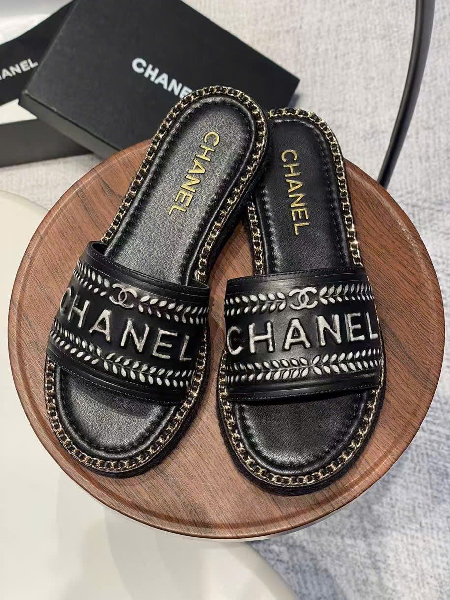 (1:1 replica) Chanel Slipper Women s Slide