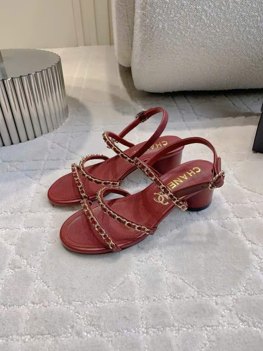 (1:1 replica) Chanel Women s Sandals 5cm