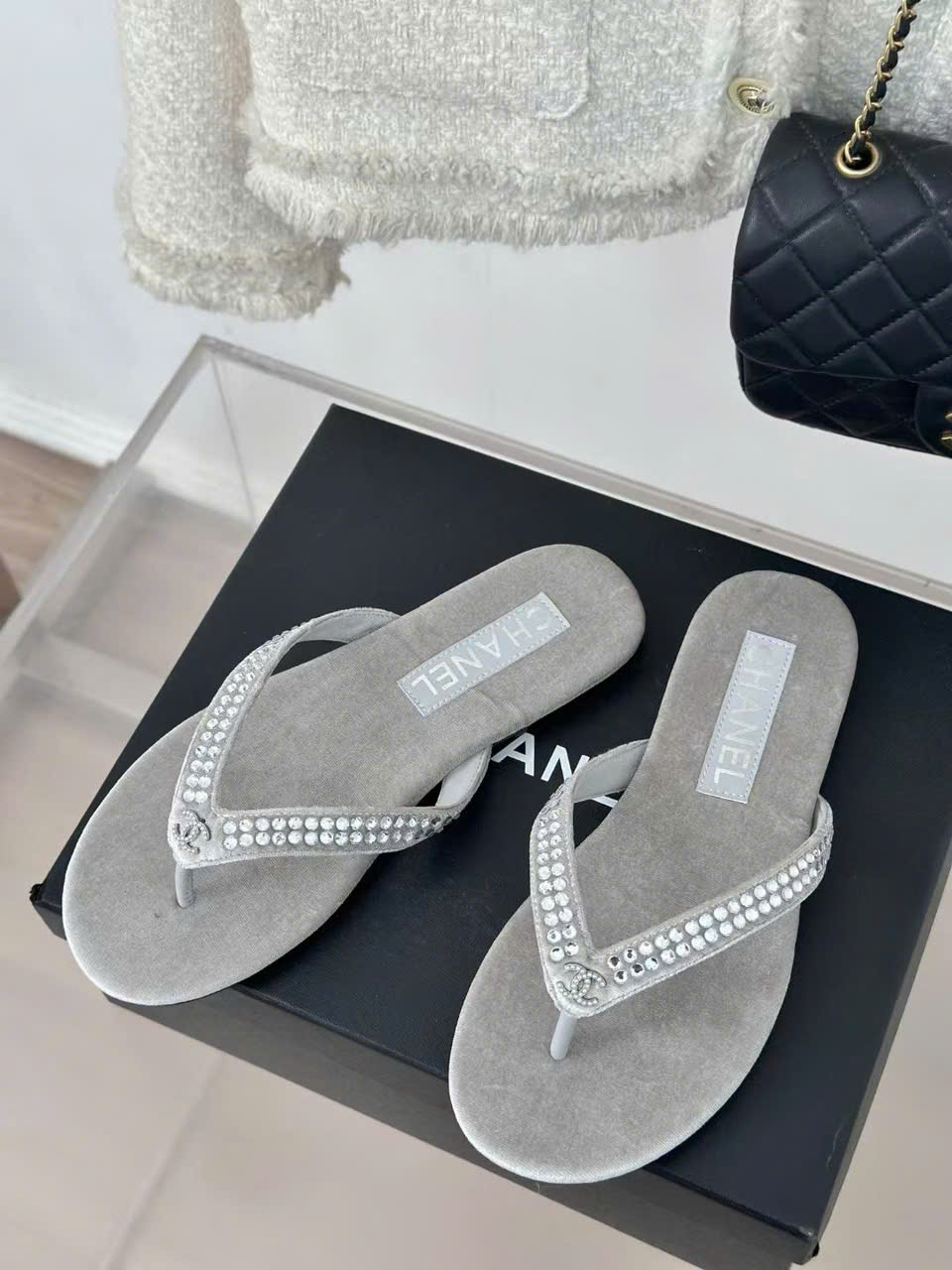 (1:1 replica) Chanel Women s Flip Flops Thongs