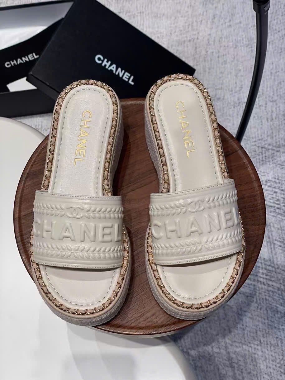 (1:1 replica) Chanel Wedges Women s Sandals