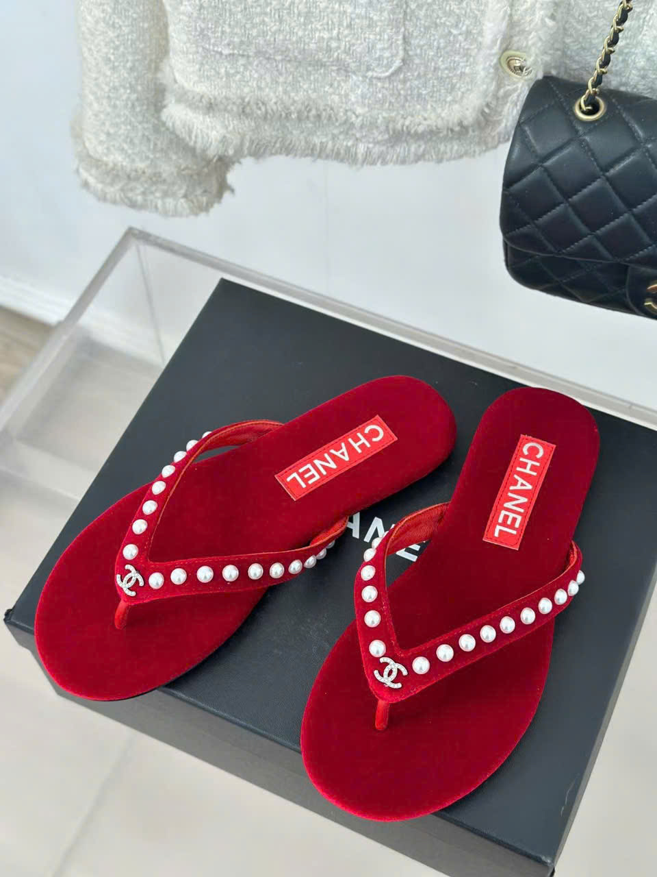 (1:1 replica) Chanel Women s Flip Flops Thongs