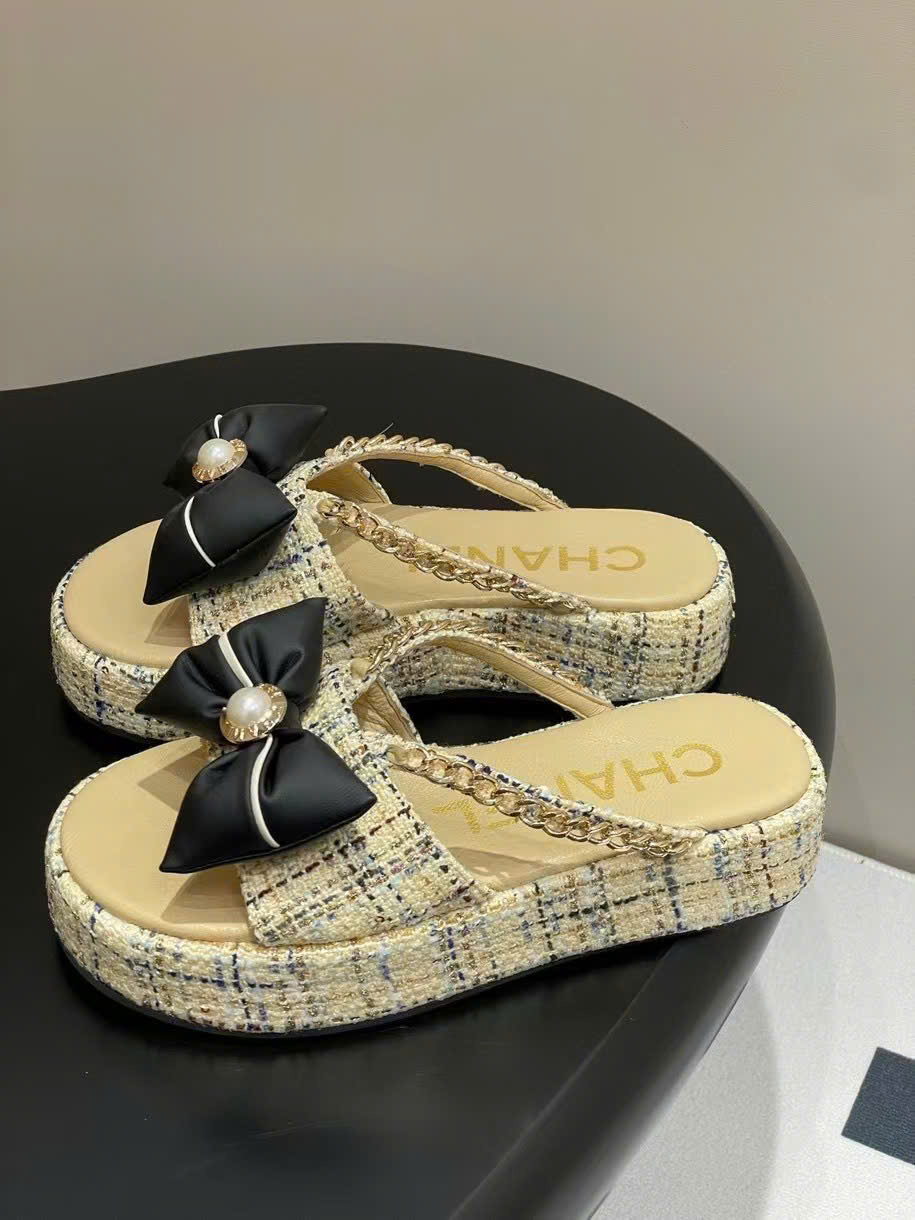 (1:1 replica) Chanel Vintage Sandals New Arrivals