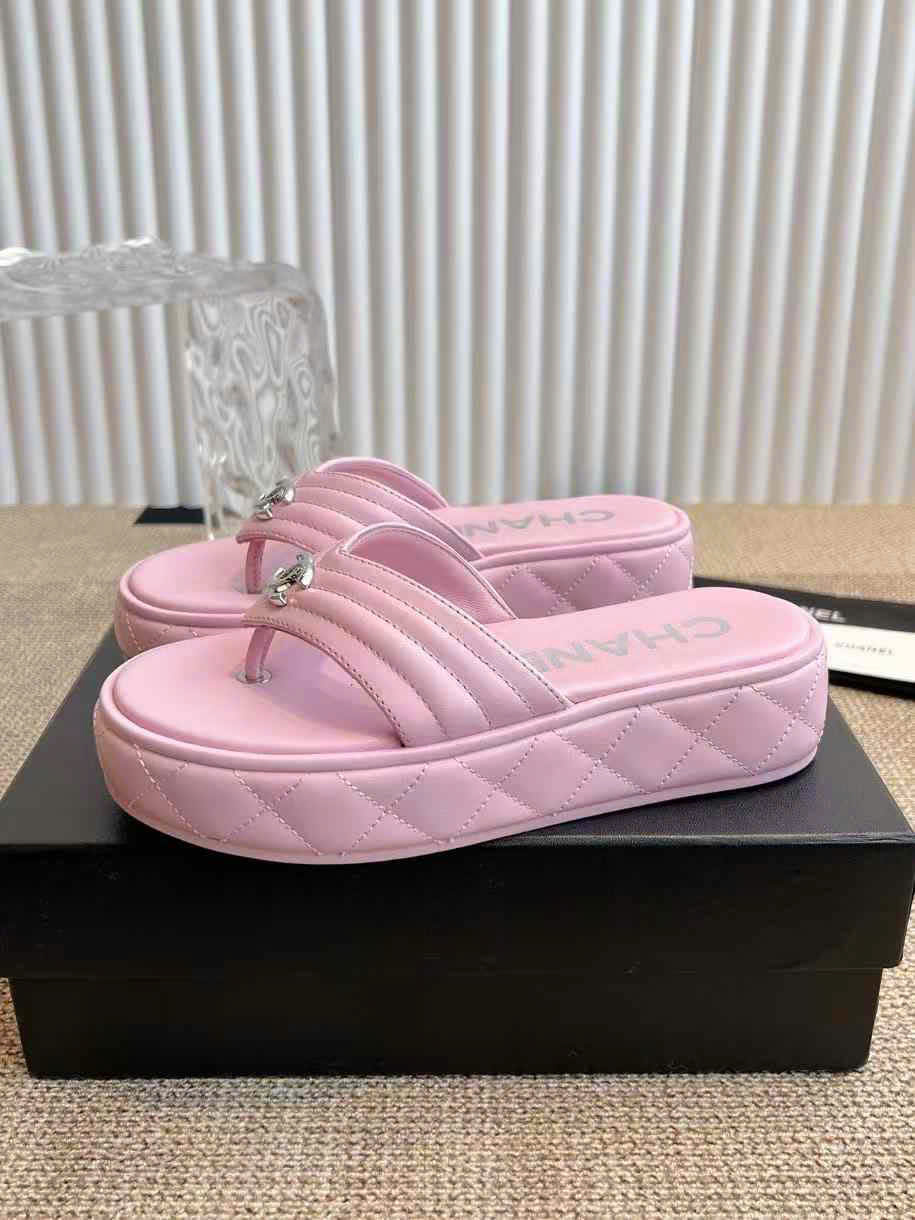 (1:1 replica) Chanel C Logo Women s Slippers