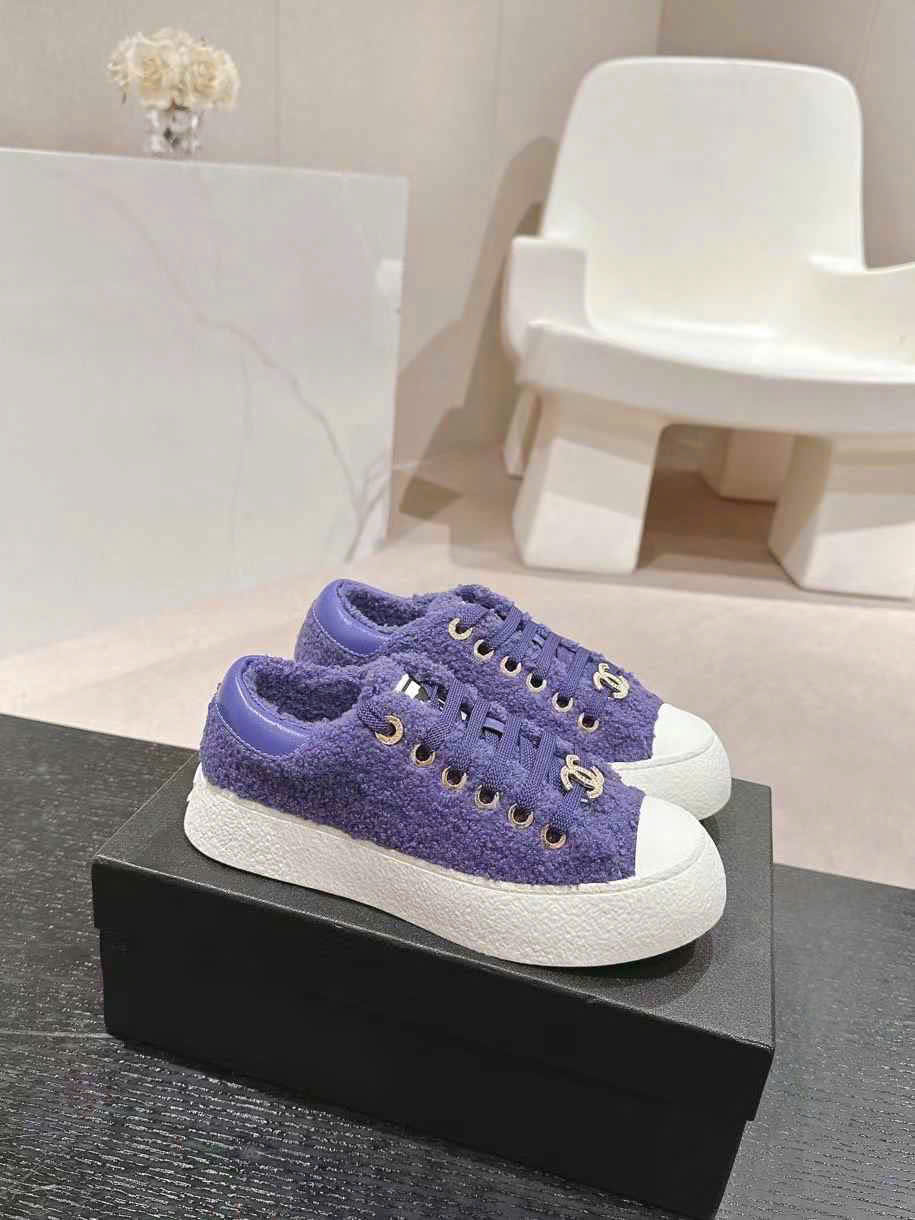 (1:1 replica) Chanel C Logo Sneakers Shoes