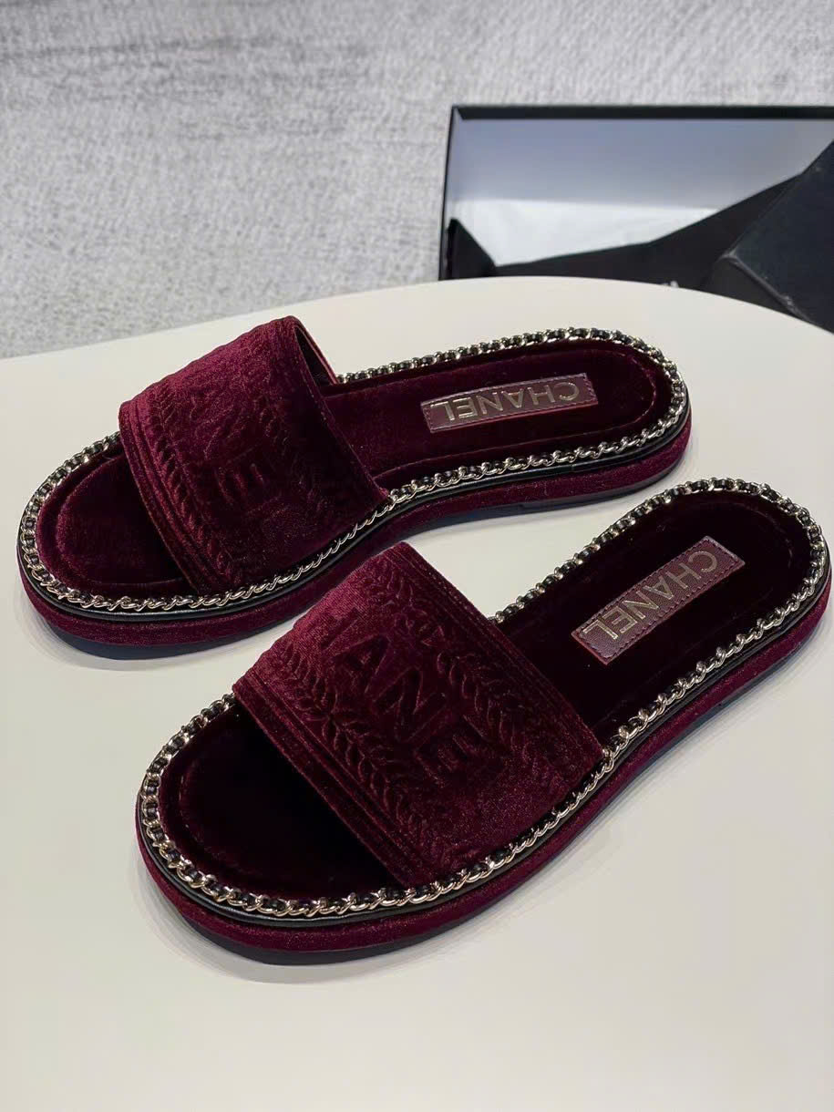 (1:1 replica) Chanel Slipper Women s Slide
