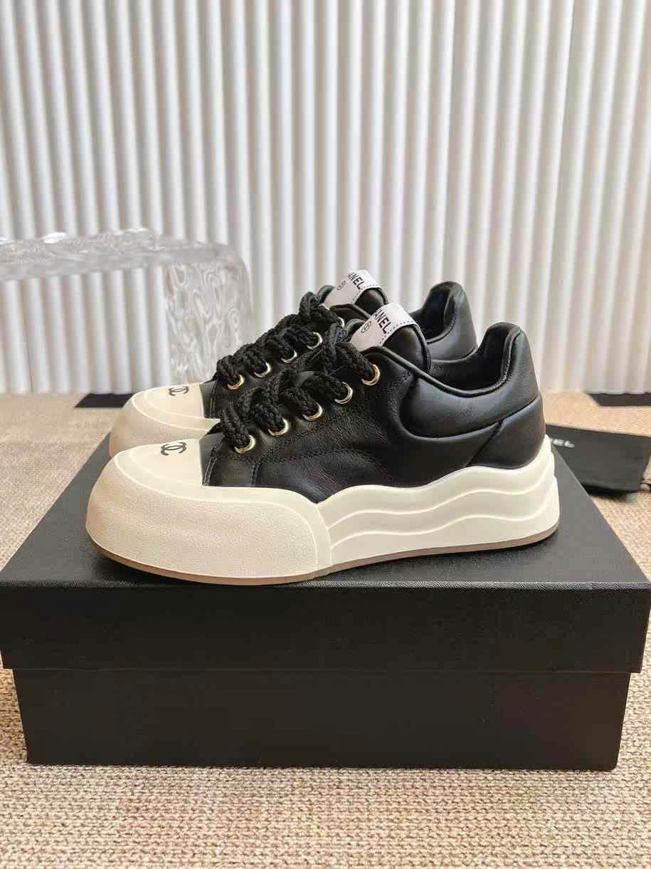 (1:1 replica) Chanel Sneakers C Logo Women s Shoes