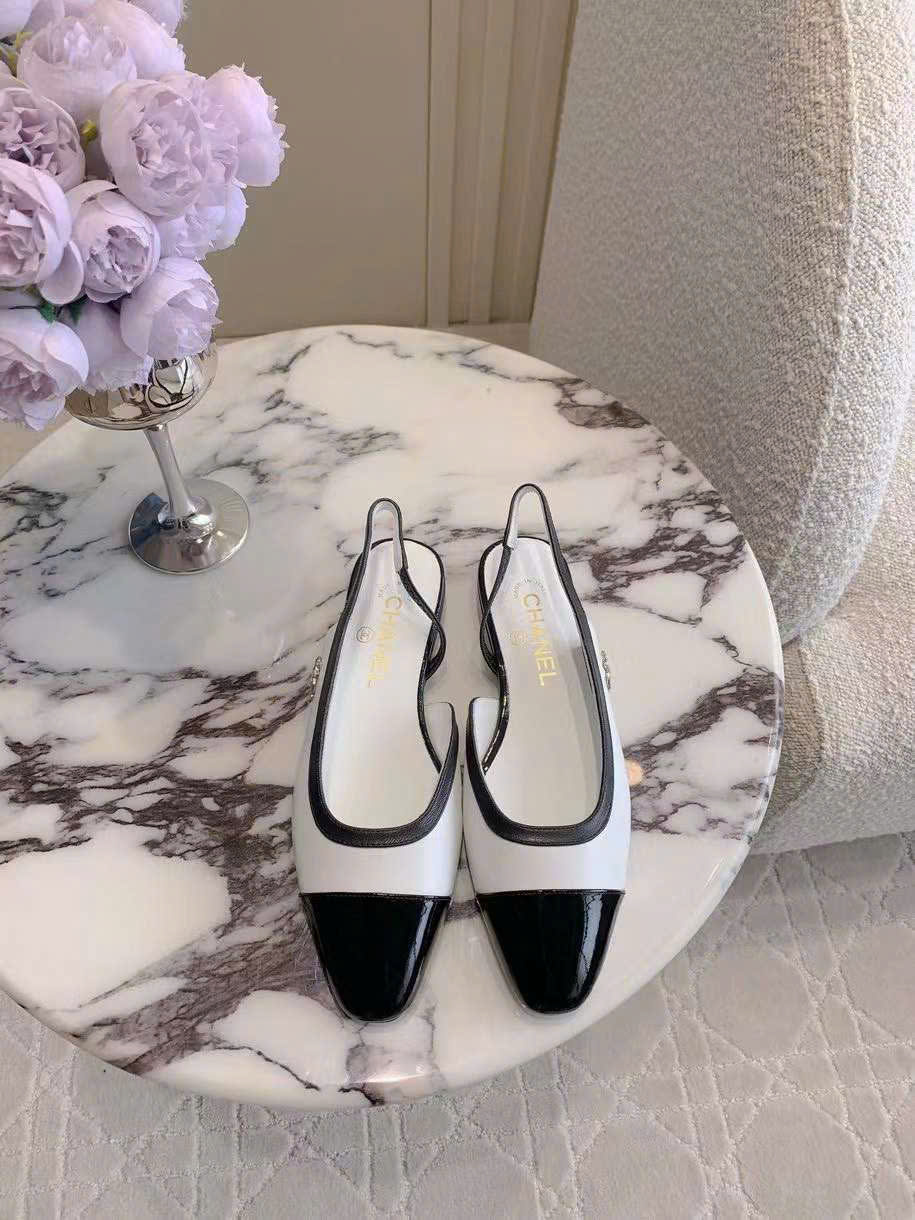 (1:1 replica) Chanel Slingback Shoes